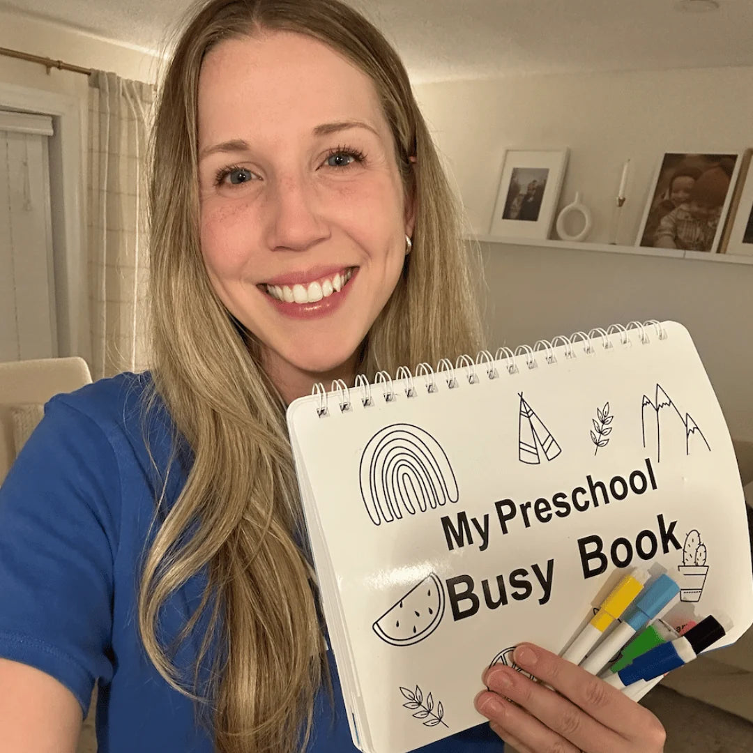 FlorisToys™ Preschool Busy Book